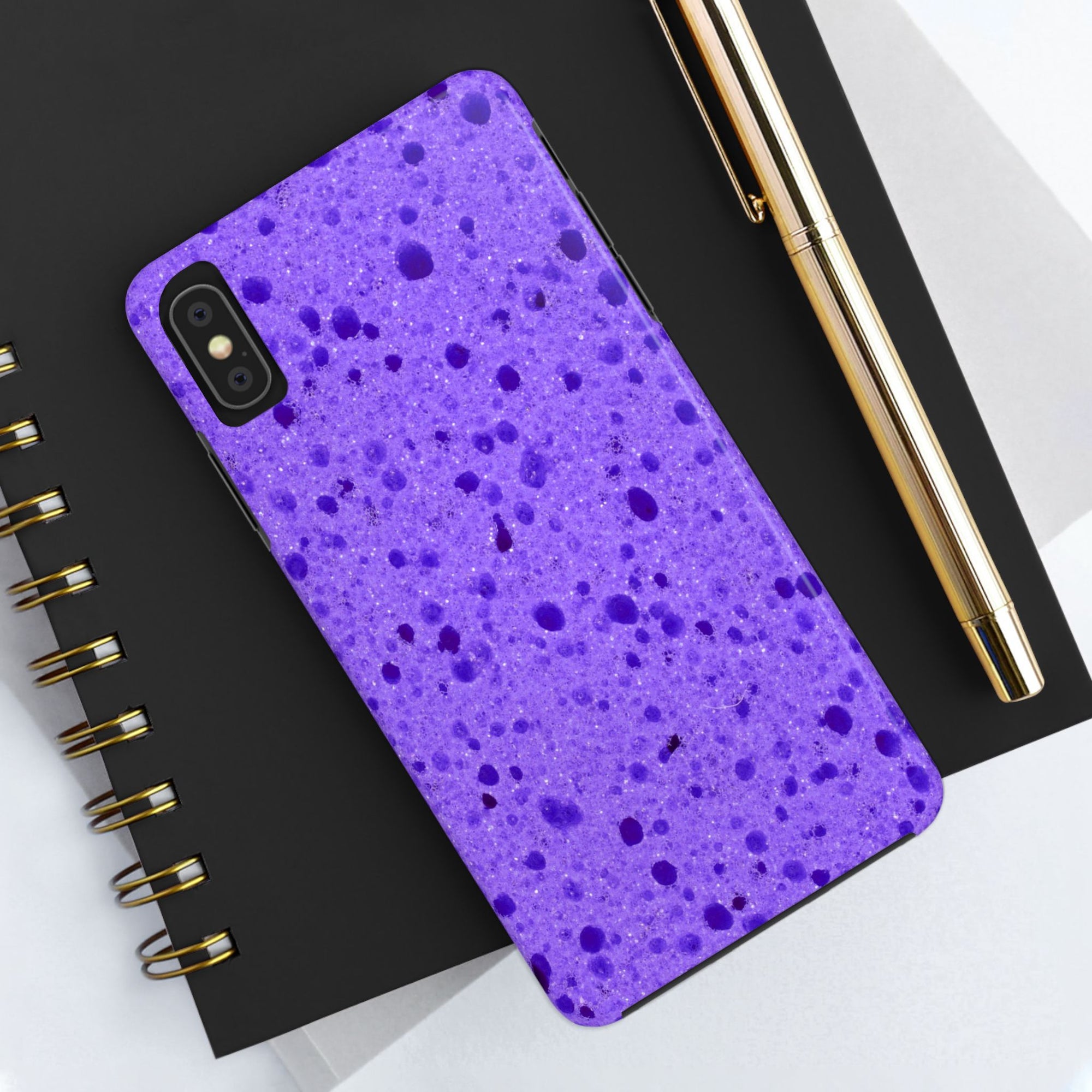 Purple Sponge Phone Case (Apple & Android)
