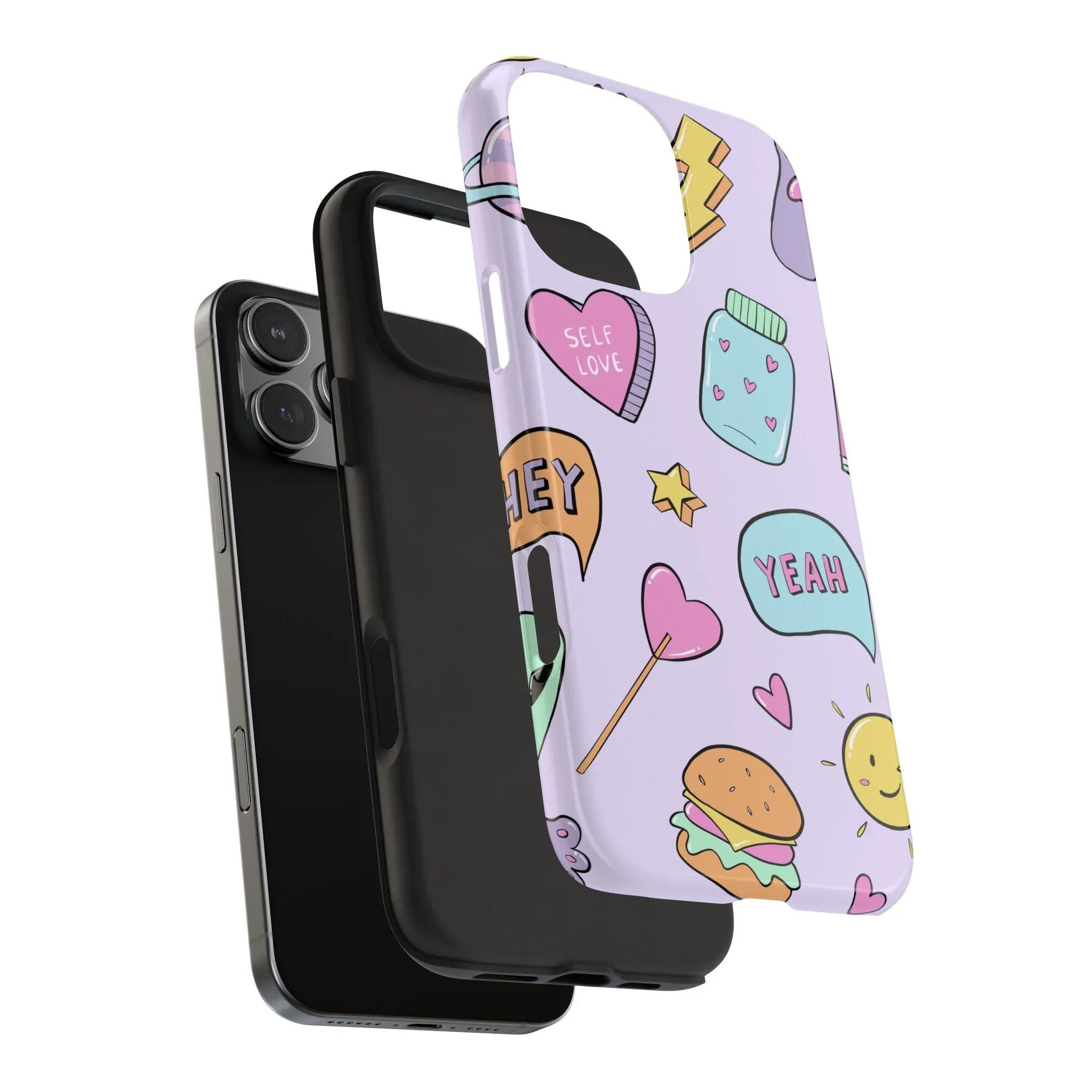 Kawaii Cute Collection Phone Case (Apple & Android) - Pink Sweetheart