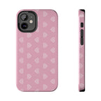 Infinite Pink Hearts Phone Case (Apple & Android)