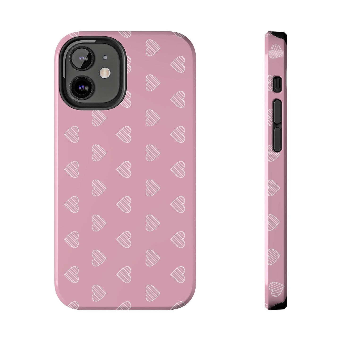 Infinite Pink Hearts Phone Case