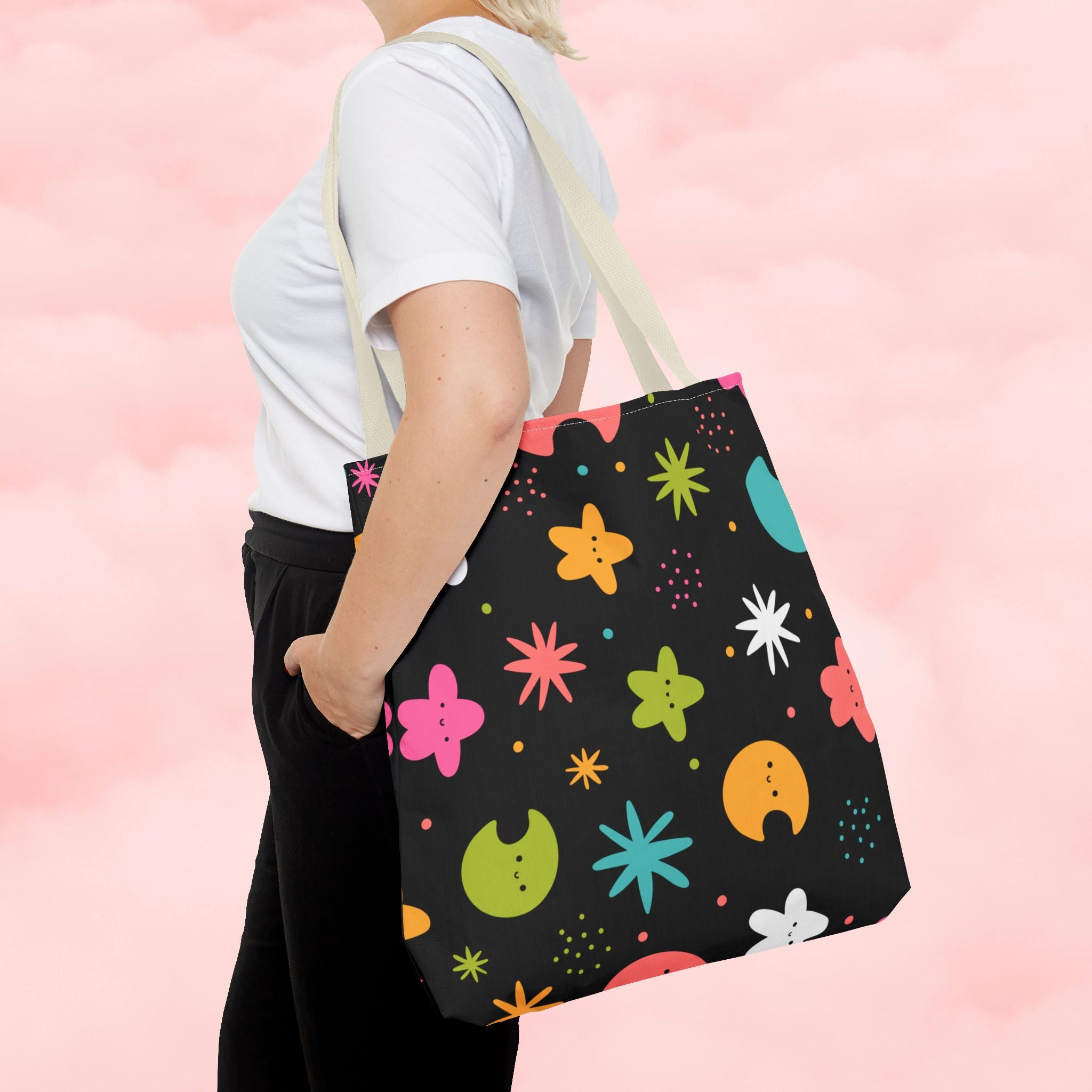 Midnight Cuteness Tote Bag