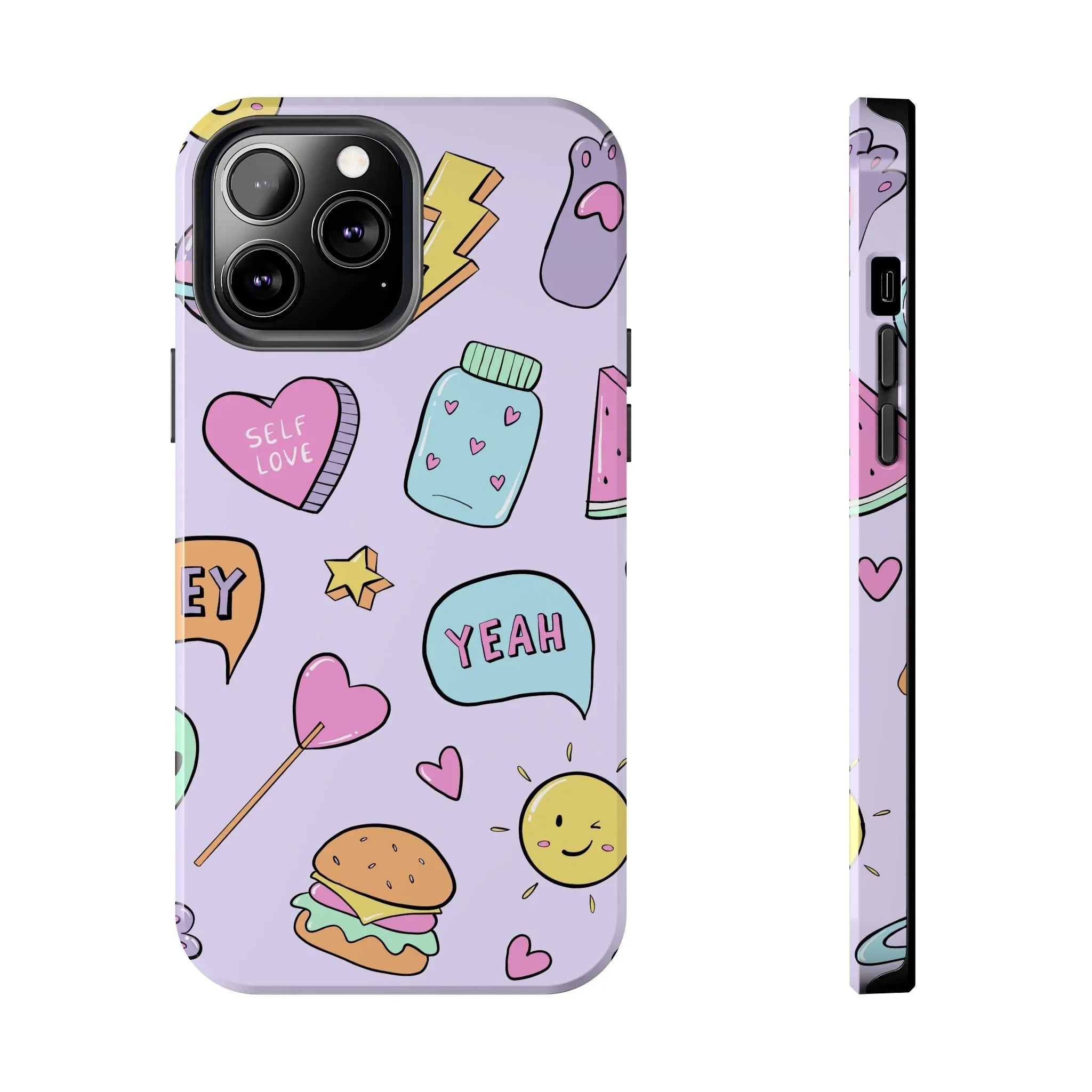 Kawaii Cute Collection Phone Case (Apple & Android) - Pink Sweetheart