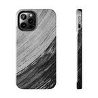 Black & Gray Phone Case (Apple & Android)