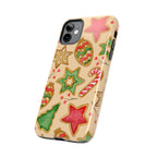 Xmas Holiday Cheer Phone Case (Apple & Android) - Pink Sweetheart