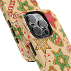 Xmas Holiday Cheer Phone Case (Apple & Android) - Pink Sweetheart