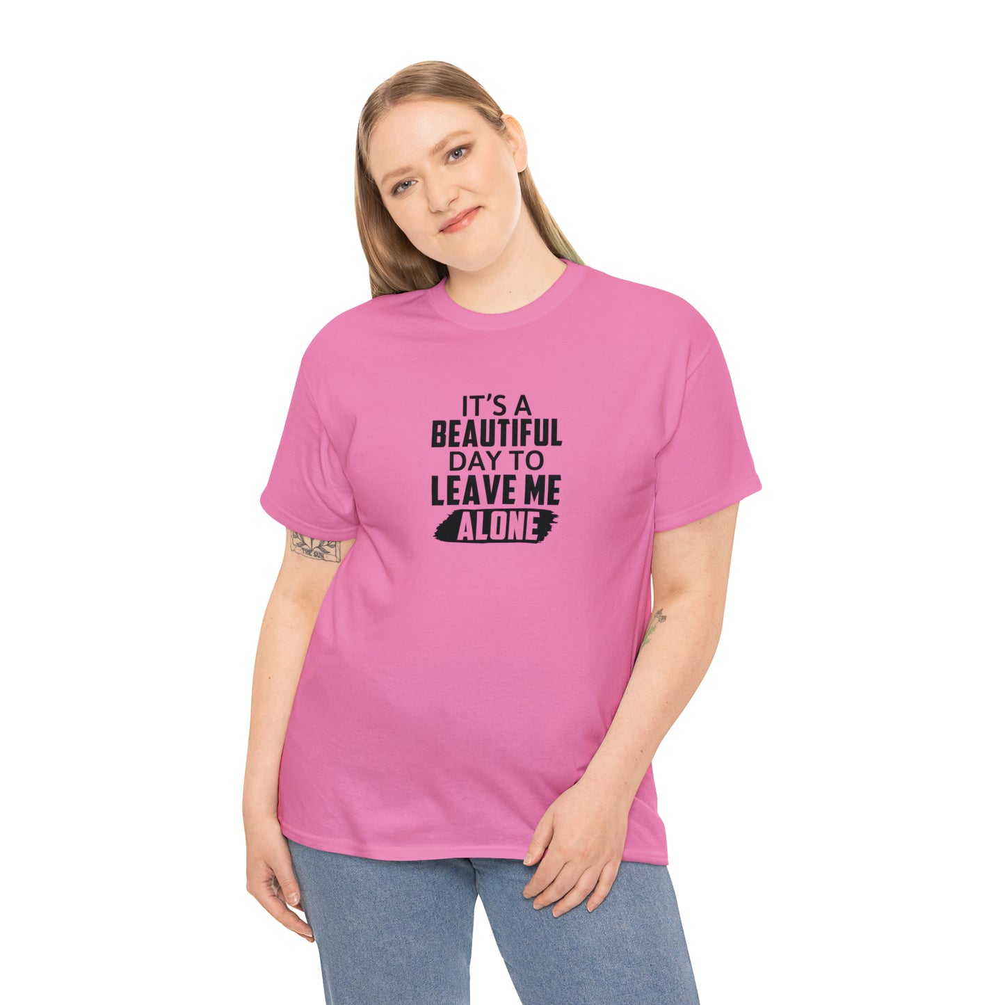 Leave Me Alone Cotton Tee