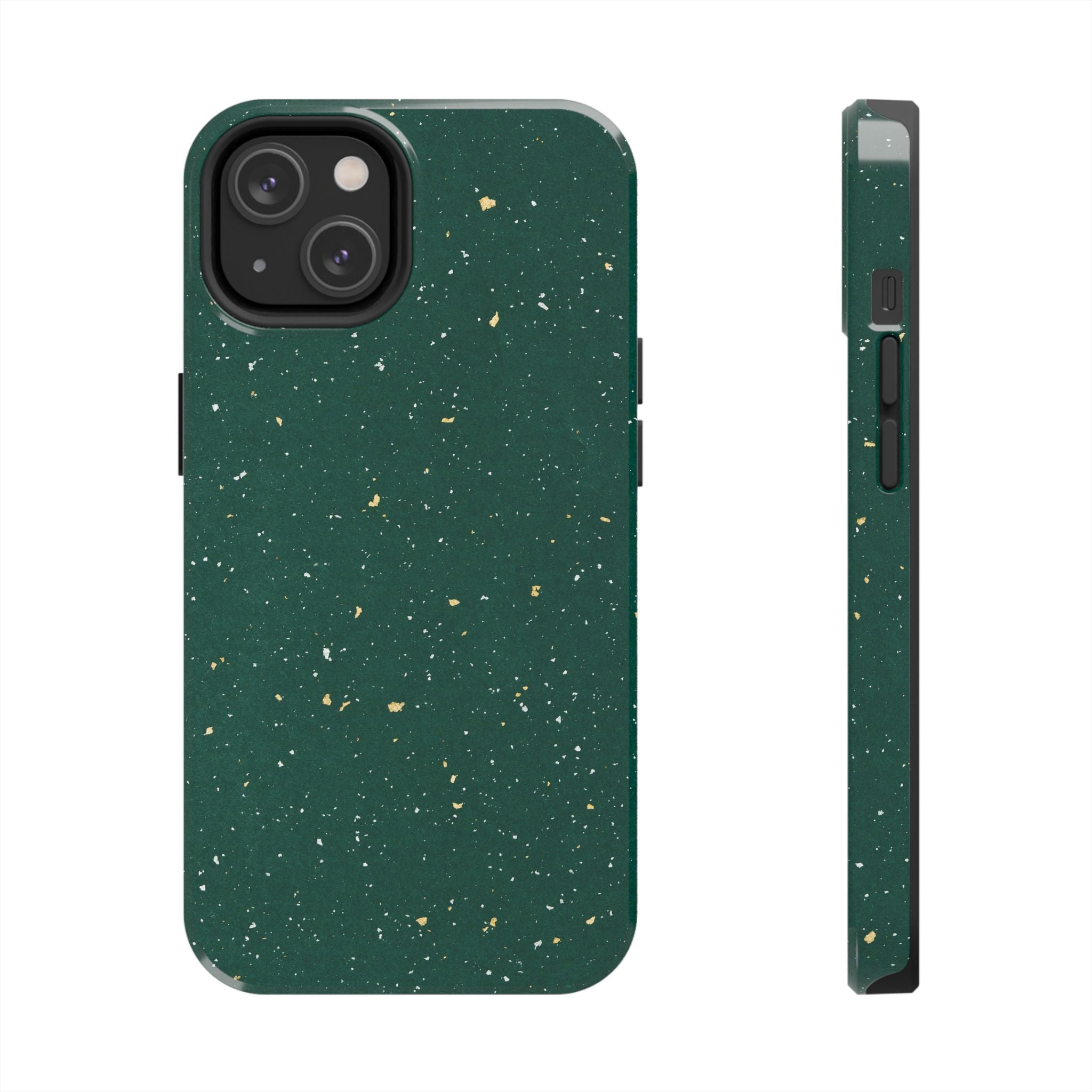 Emerald Gold Flecked Phone Case (Apple & Android)