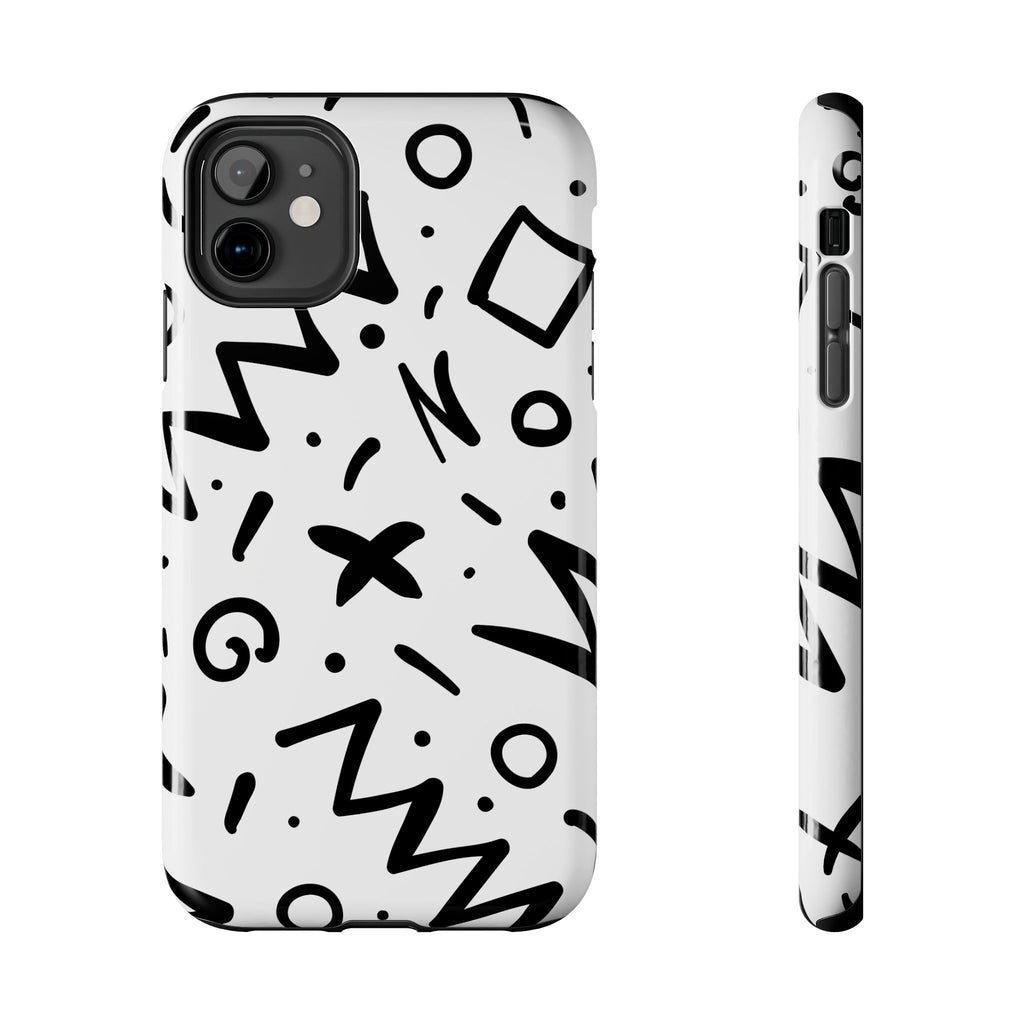 Abstract Memphis Pattern Phone Case (Apple & Android)