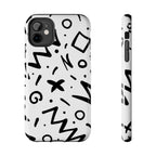 Abstract Memphis Pattern Phone Case (Apple & Android)