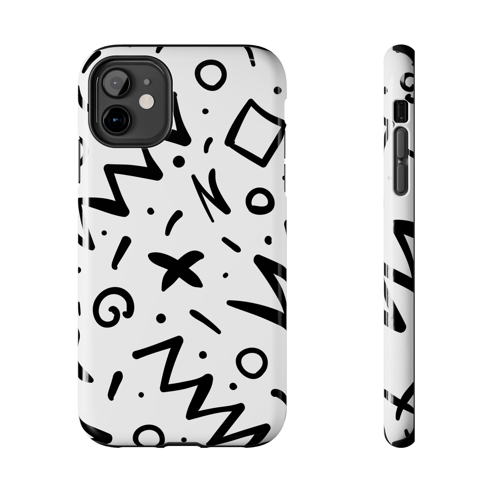 Abstract Memphis Pattern Phone Case (Apple & Android)