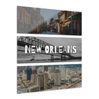 New Orleans Skyline Acrylic Prints (Triptych)