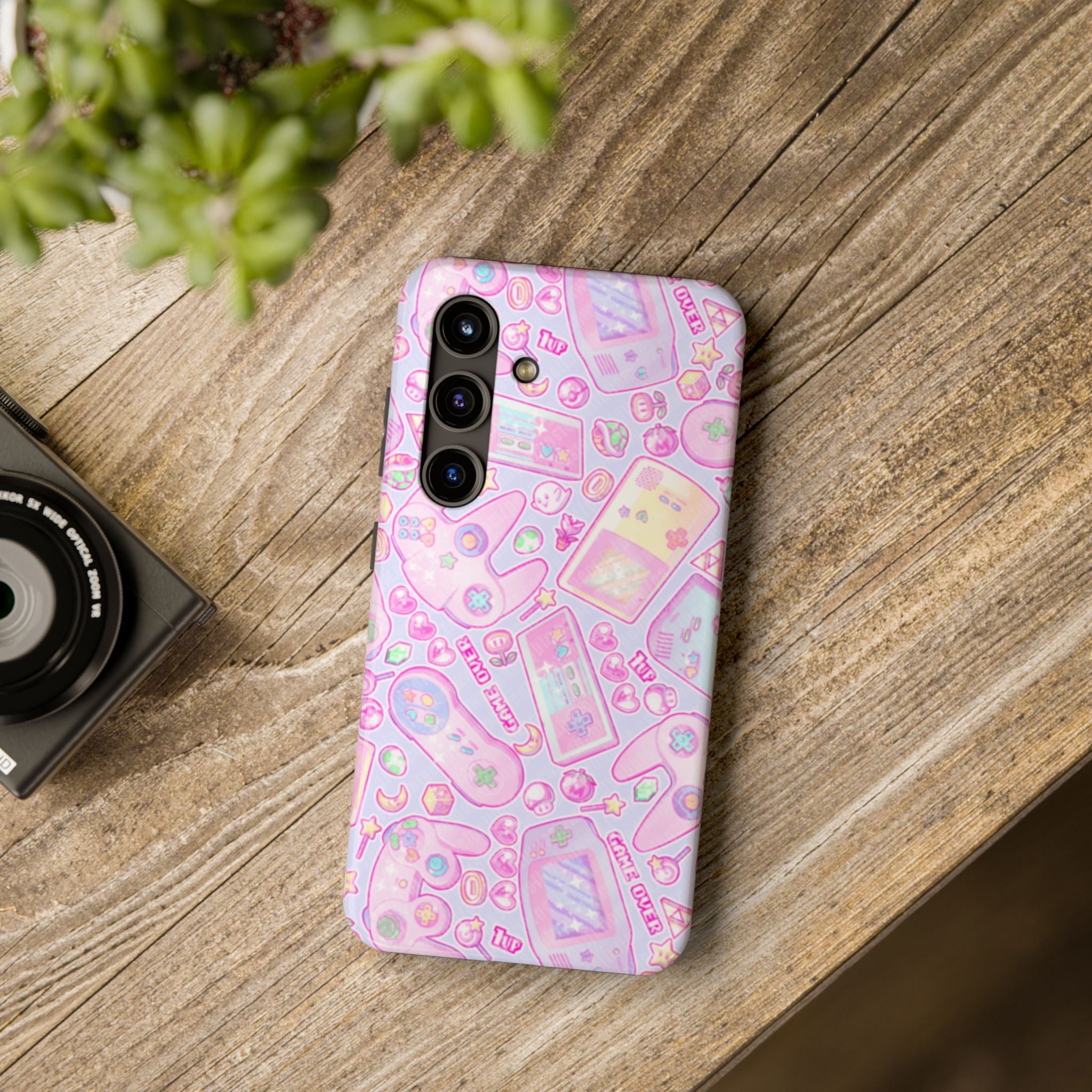 Pink Gamer Girl Phone Case (Apple & Android)