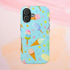 Ice Cream Festival Phone Case (Apple & Android) - Pink Sweetheart