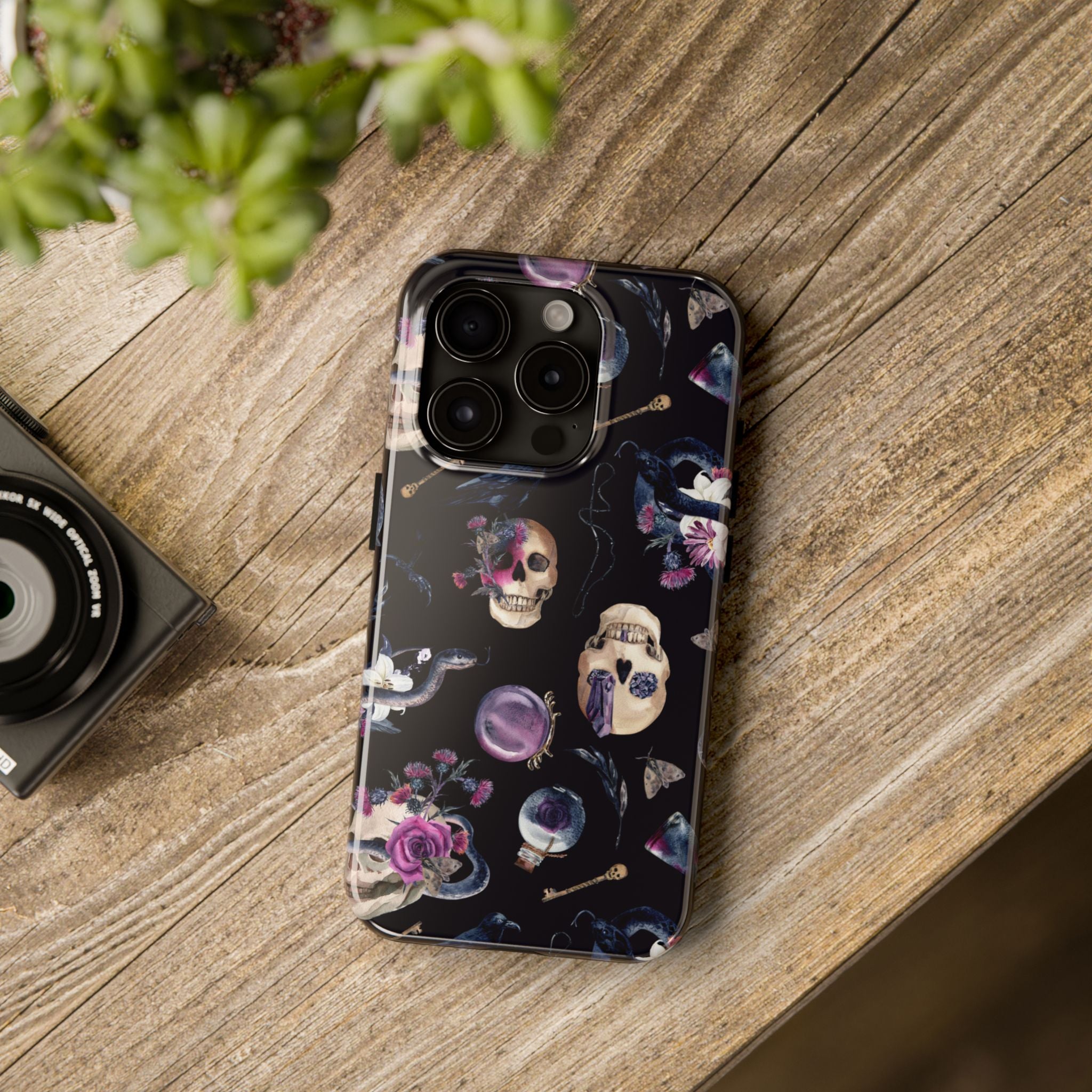 Gothic Witch Spells Phone Case (Apple & Android)