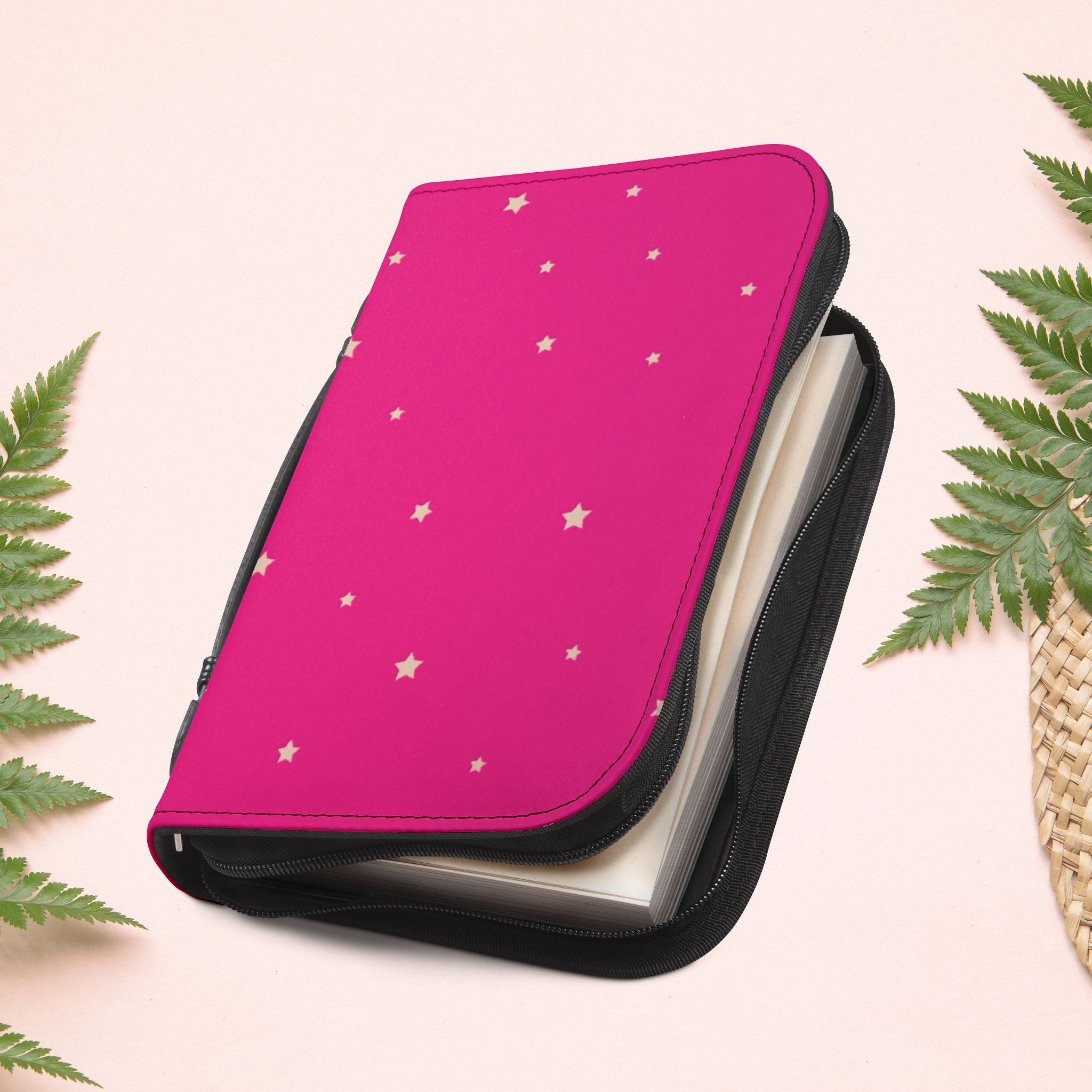Gold Stars & Fushia Book Cover