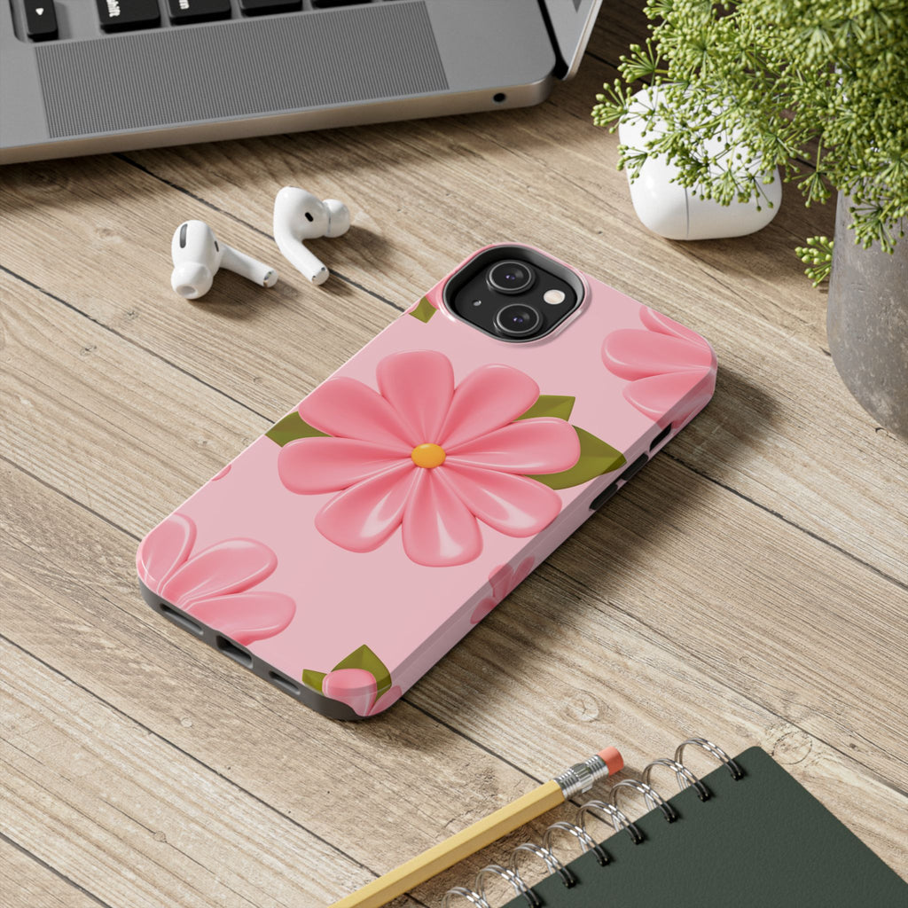Pink Petal Flower Phone Case (Apple & Android)