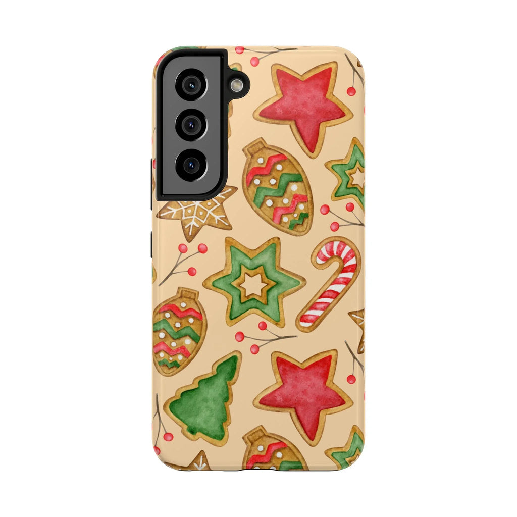 Xmas Holiday Cheer Phone Case (Apple & Android) - Pink Sweetheart