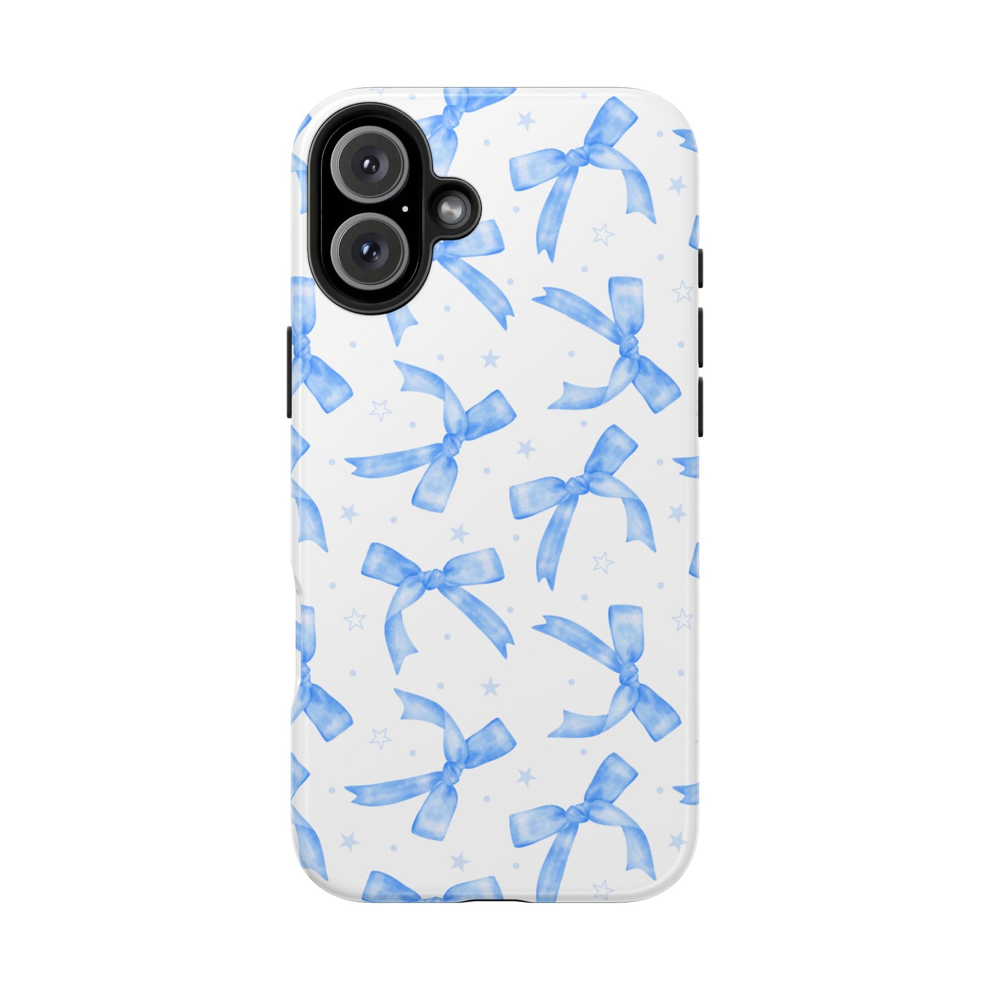 Lacey Baby Blue Ribbons Phone Case (Apple & Android)