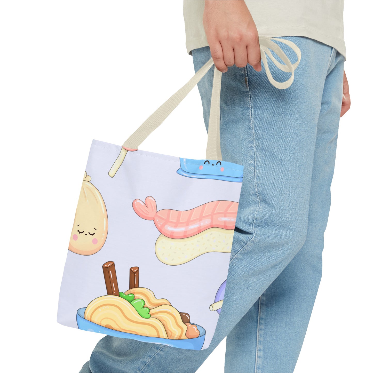 Kawaii Anime Snacks Tote Bag