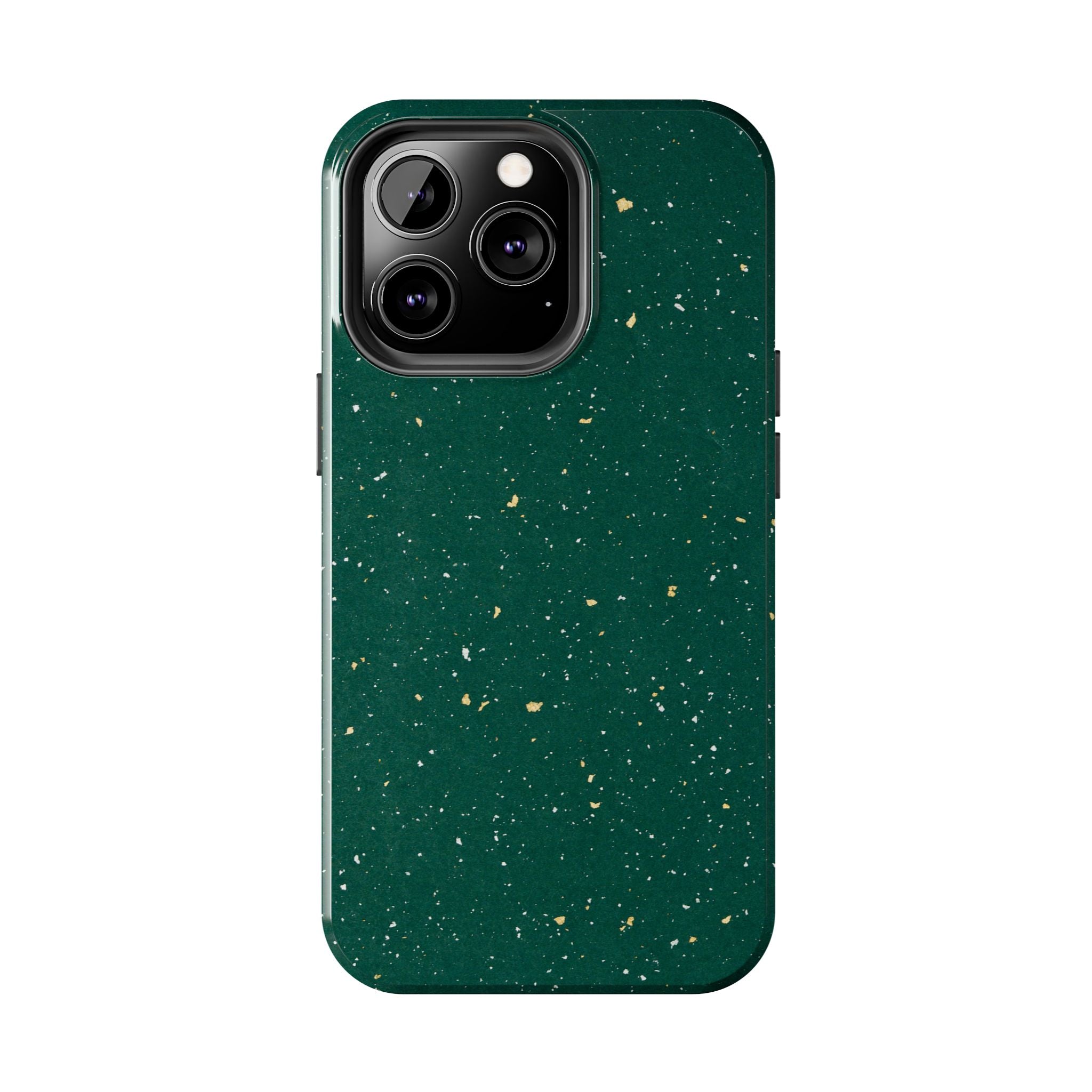 Emerald Gold Flecked Phone Case (Apple & Android)