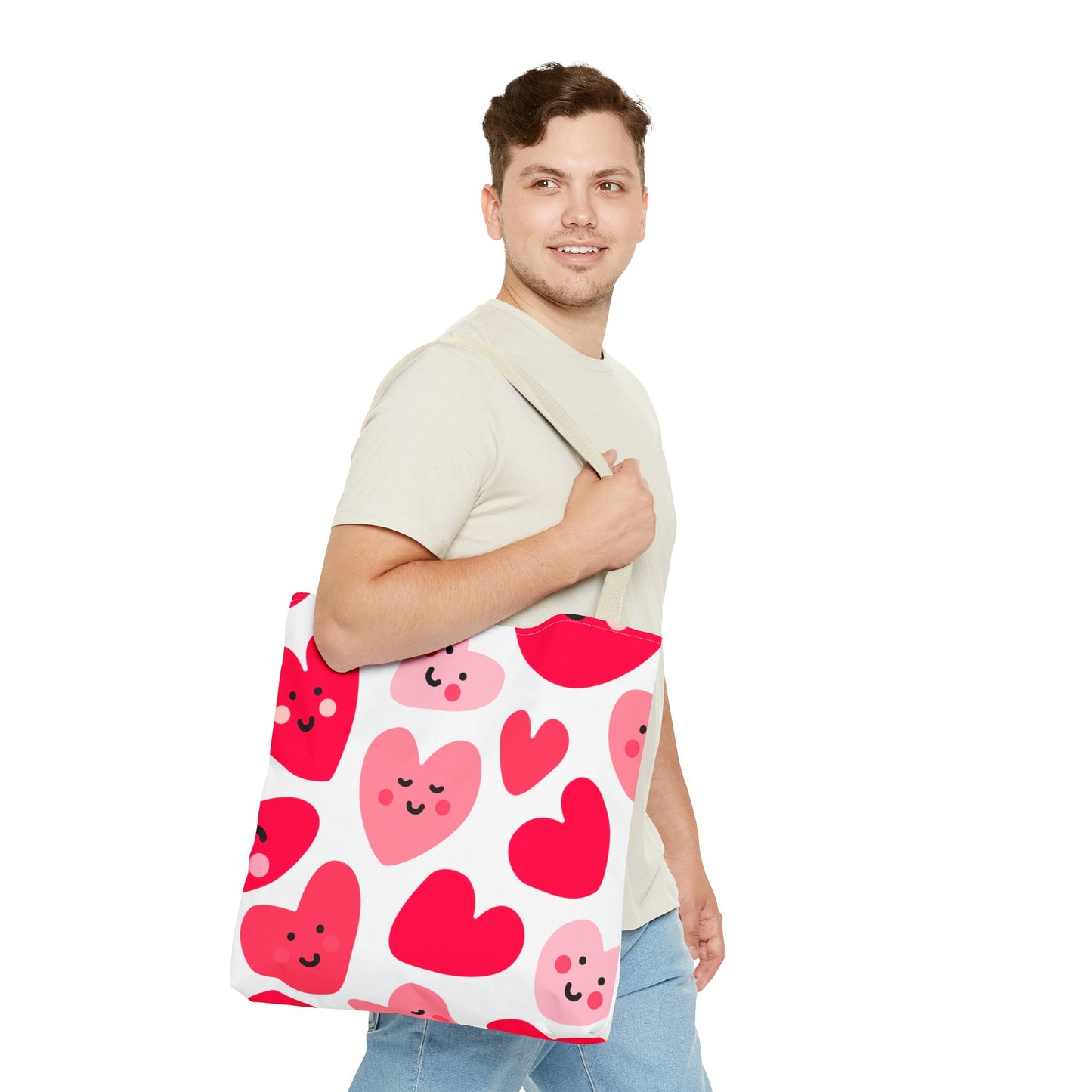 Happy Little Hearts Tote Bag