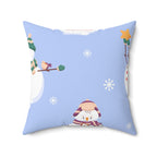 Jolly Snowman Square Pillow