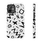 Abstract Memphis Pattern Phone Case (Apple & Android)