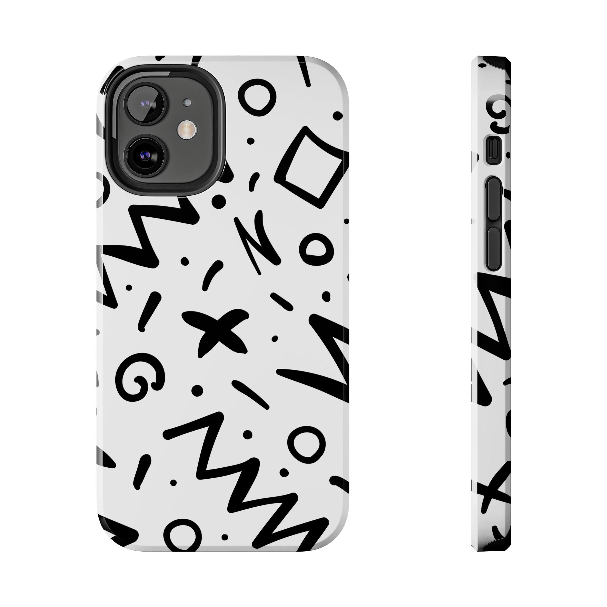 Abstract Memphis Pattern Phone Case (Apple & Android)