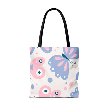 Pastel Butterlies Tote Bag