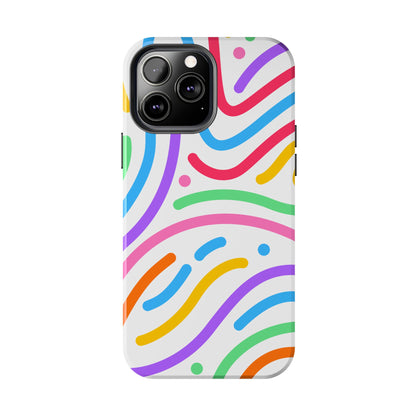 Rainbow Swirls Phone Case