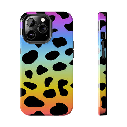 Rainbow Leopard Phone Case