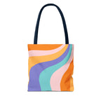 Groovy Psychedelic Splash Tote Bag