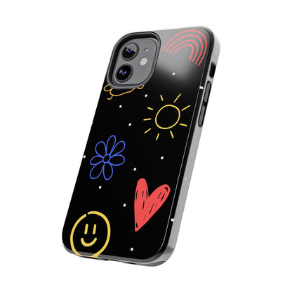 Draw Scribble Doodle Phone Case