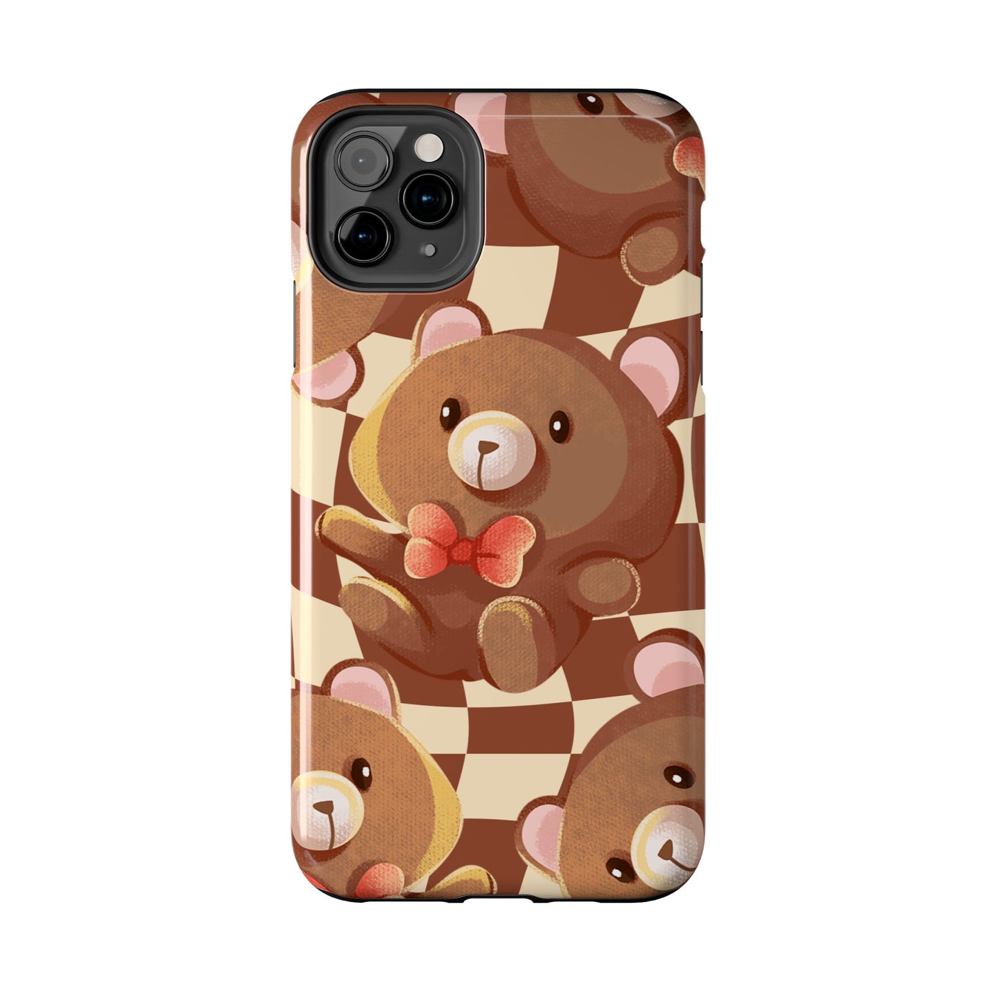 Retro Brown Bear Phone Case