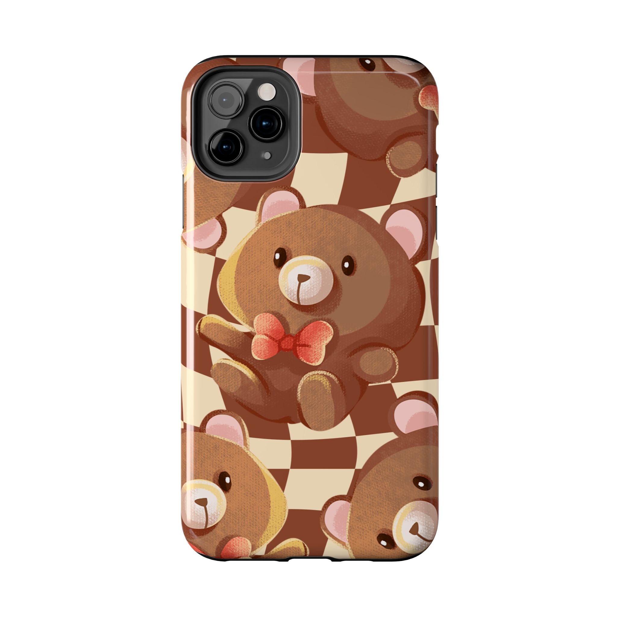 Retro Brown Bear Phone Case (Apple & Android)