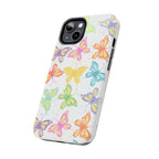 Busy Butterflies Phone Case (Apple & Android) - Pink Sweetheart