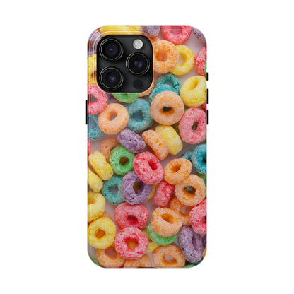 Morning Cereal Loops Phone Case