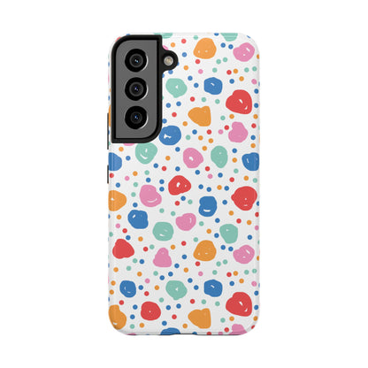 Seamless Hand Drawn Polka Phone Case