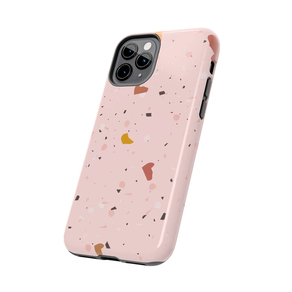 Pink Terrazzo Phone Case (Apple & Android) - Pink Sweetheart