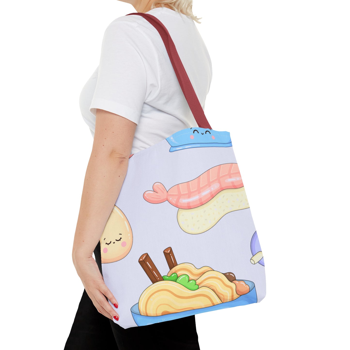 Kawaii Anime Snacks Tote Bag