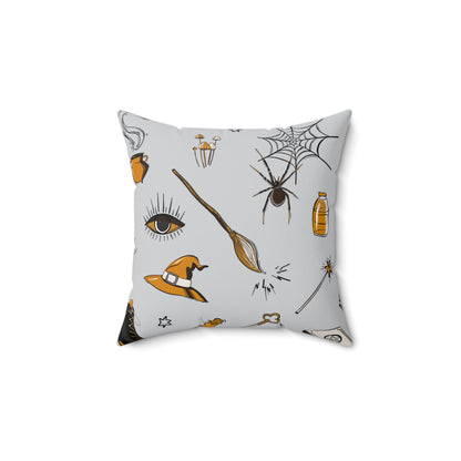 The Witch's Lair Square Pillow