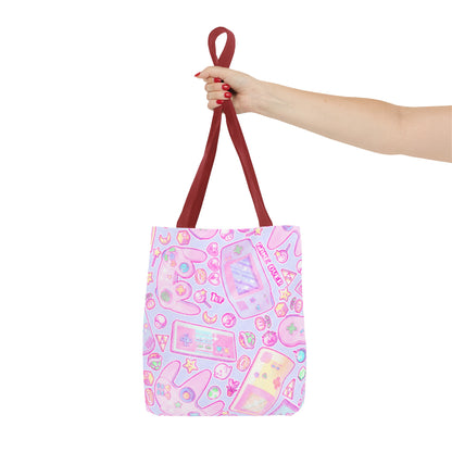 Pink Pastel Gamer Girl Tote Bag