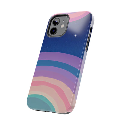 Midnight Rainbows Phone Case