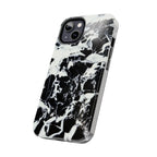 Black & White Shattered Phone Case (Apple & Android) - Pink Sweetheart