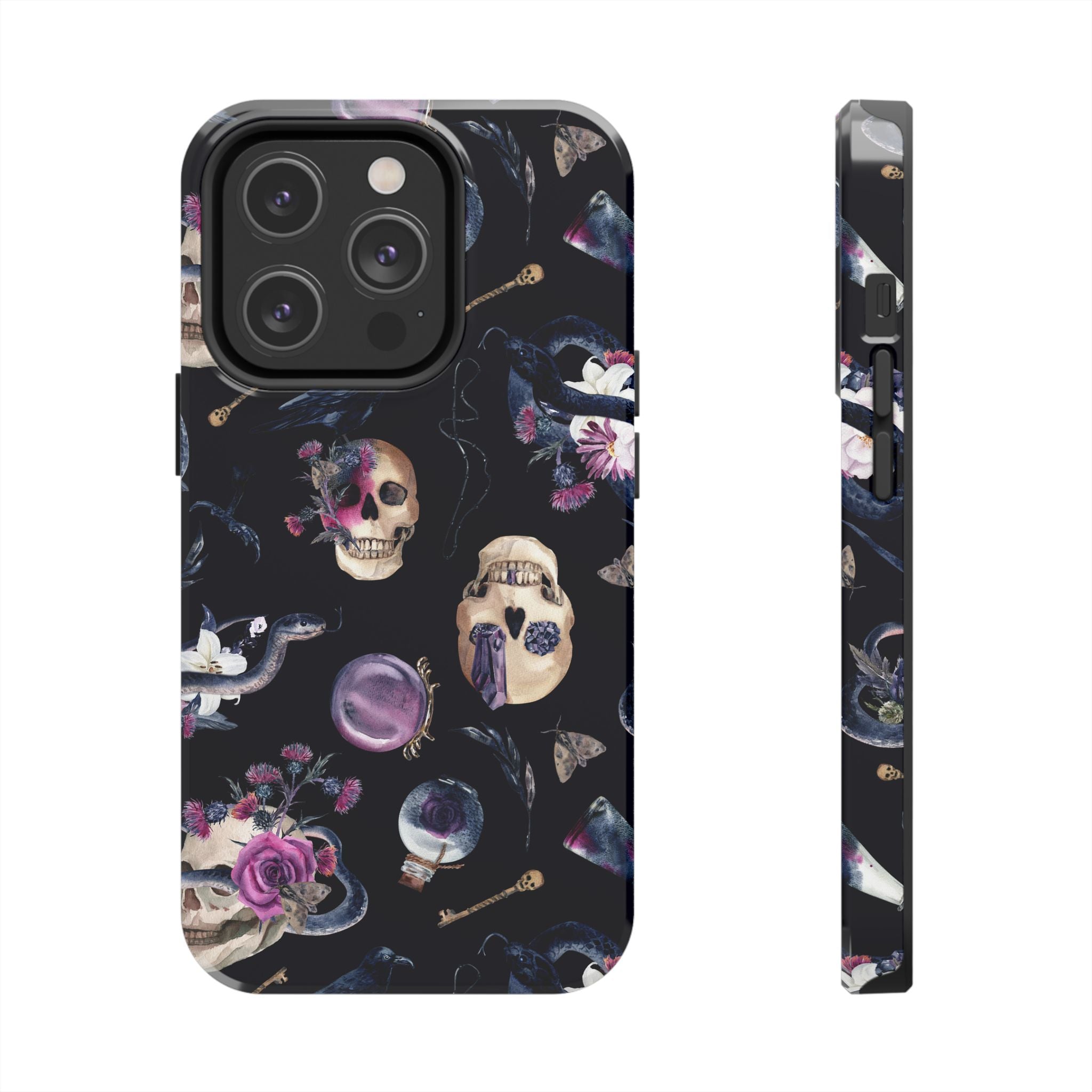 Gothic Witch Spells Phone Case (Apple & Android)