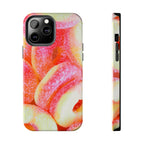 Sour Peach Ringz Phone Case (Apple & Android) - Pink Sweetheart