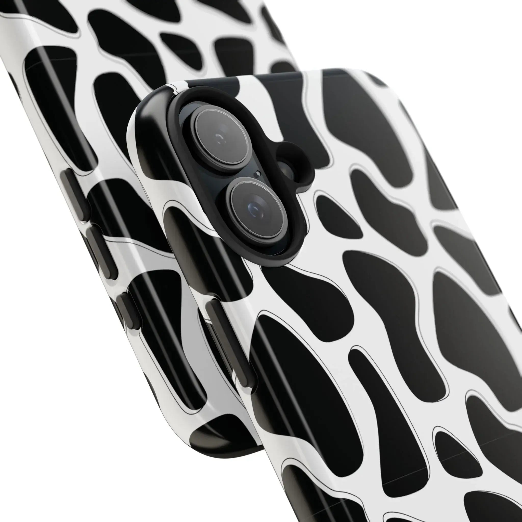 Spotted Animal Print Phone Case (Apple & Android) - Pink Sweetheart