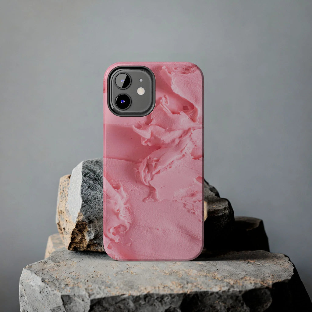 Yummy Pink Frosting Phone Case (Apple & Android) - Pink Sweetheart