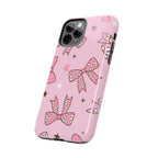 Pretty Pink Bows Phone Case (Apple & Android) - Pink Sweetheart