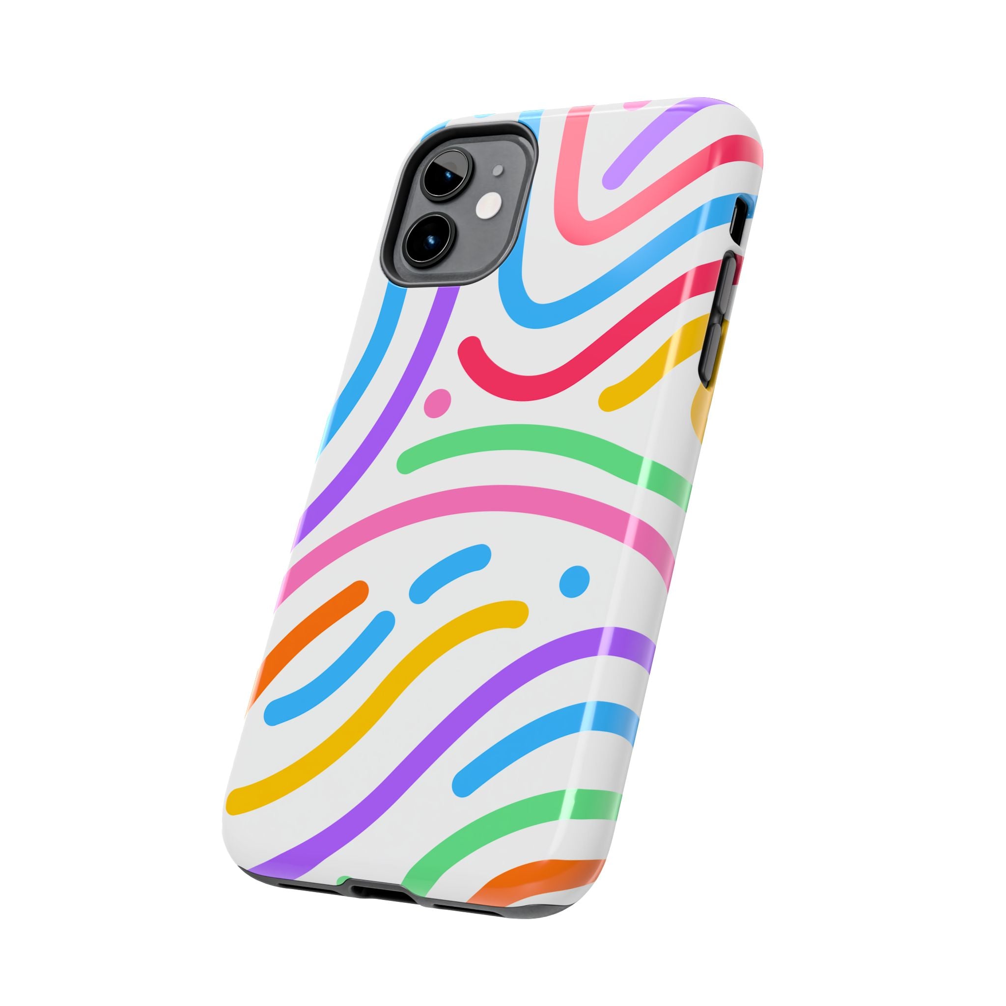 Rainbow Swirls Phone Case (Apple & Android)